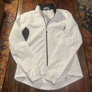 Pearl Izumi Women’s Cycling Windbreaker Jacket White Black Size S
